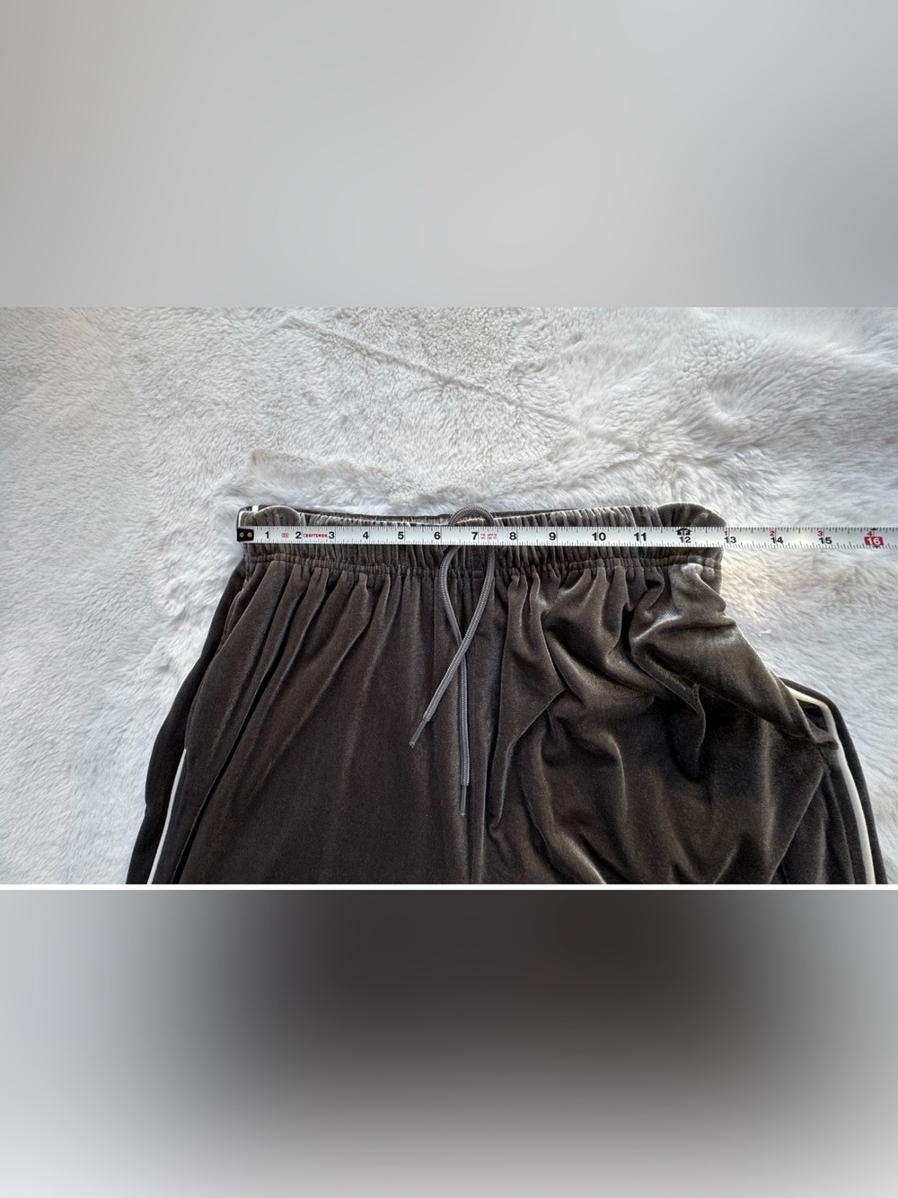 Velvet Grey  Drawstring Relaxed-Fit Pants - Picture 9 of 9